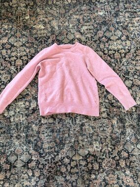 Soft Pink girls Crewneck Sweater (cashmere)